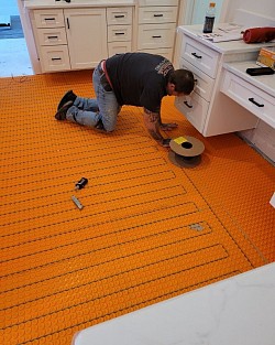 Elite Tile Xpressions heated floor