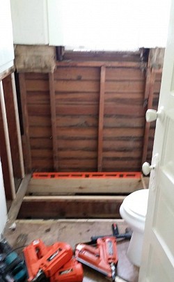 Joist replacement Elite Tile Xpressions