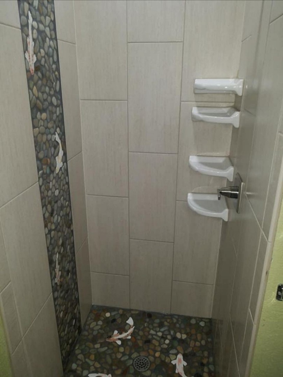 Custom tile shower installation in Sherman TX